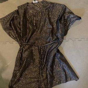 Beautiful black and gold dress